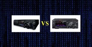 Comparaison entre émetteurs récepteurs radioamateur Yaesu FTdx10 et FT710